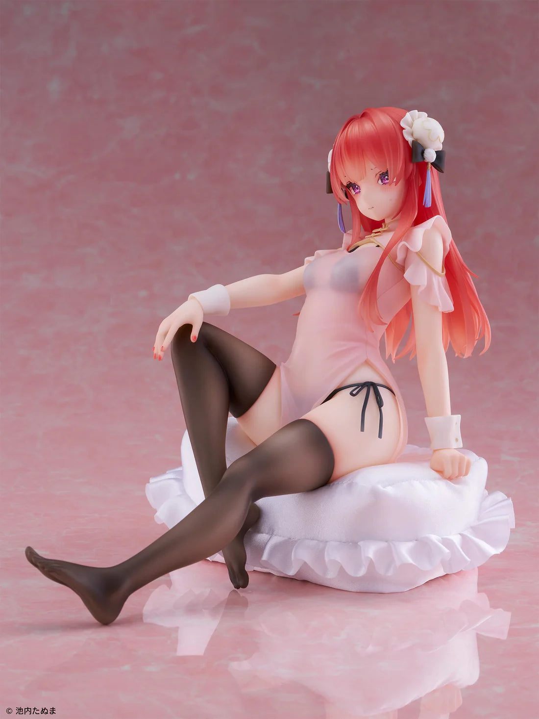 Silky Slinky Tanuma Ikeuchi Illustration Anna See-Through Chinese Dress Ver. 1/6 Scale Figure