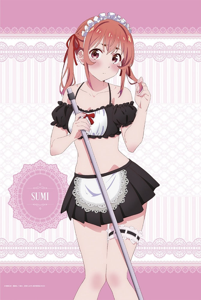 TV Anime "Rent-A-Girlfriend" Original B2 Tapestry [Swimsuit Maid Ver.] ④ Sakurasawa Sumi