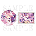 Puella Magi Madoka Magica: Magia Exedra Big Can Badge & Foil Stamped Card Set (2 types)