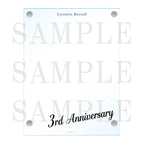 Lycoris Recoil Acrylic Photo Frame with Illustration Sheet