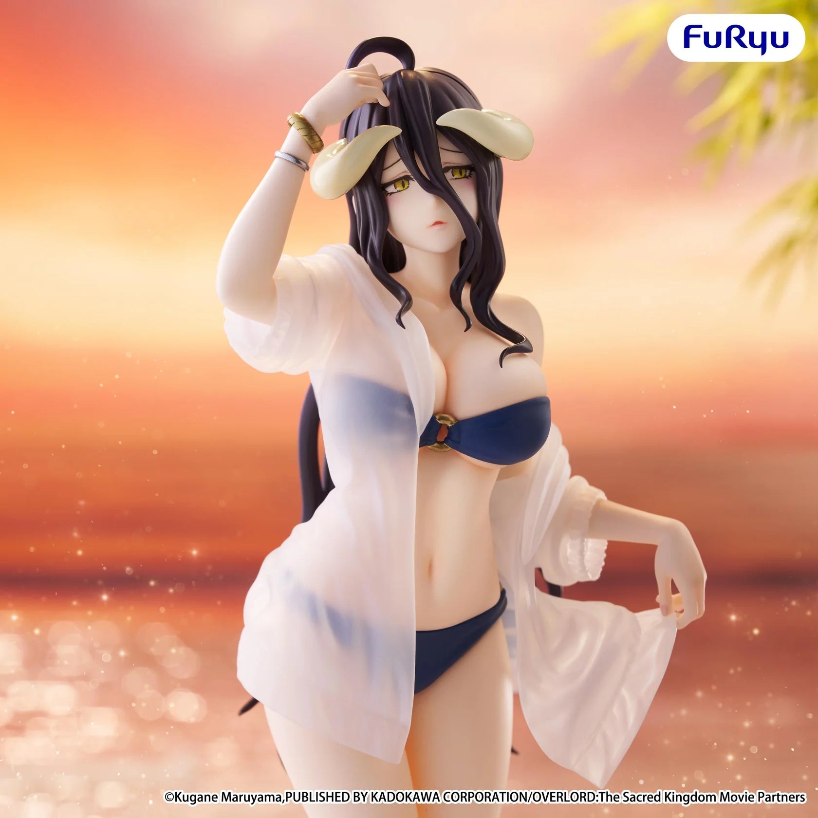 Muchute Figure Overlord Albedo: Aqua Ver.