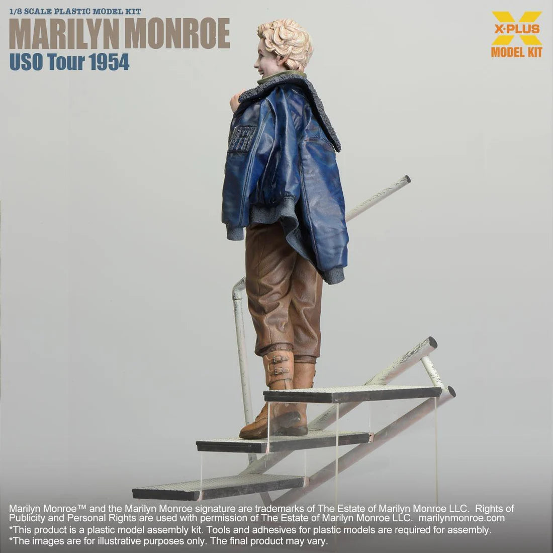 Marilyn Monroe USO Tour 1954 1/8 Scale Model Kit (Reissue)