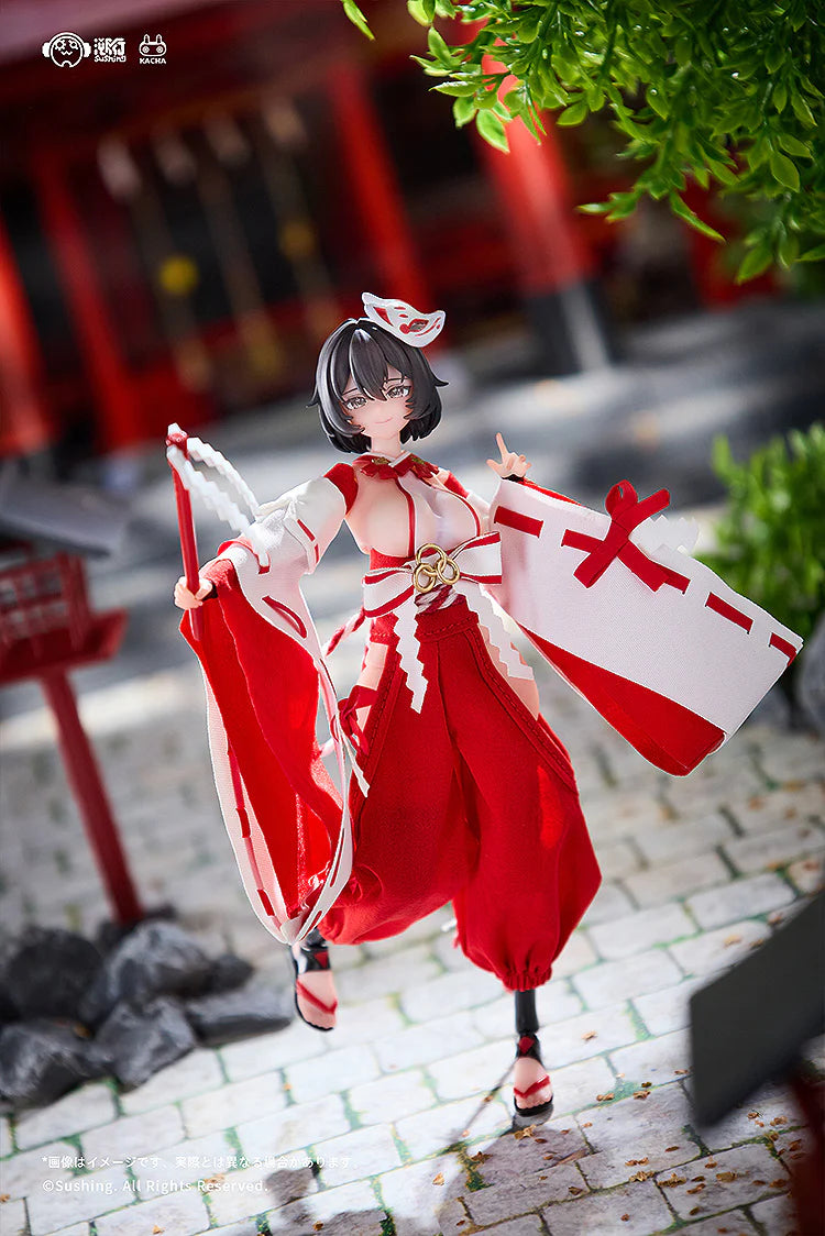 Combat Priestess Kikyou Uefuji 1/12 Articulated Figure