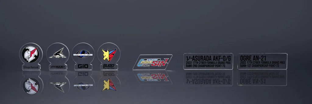 Cyber Formula Collection Heritage Edition Future GPX Cyber Formula SIN νAsurada AKF-0/G Spiral Boost Mode & OGRE AN-21 Super Aero Boost Mode Set