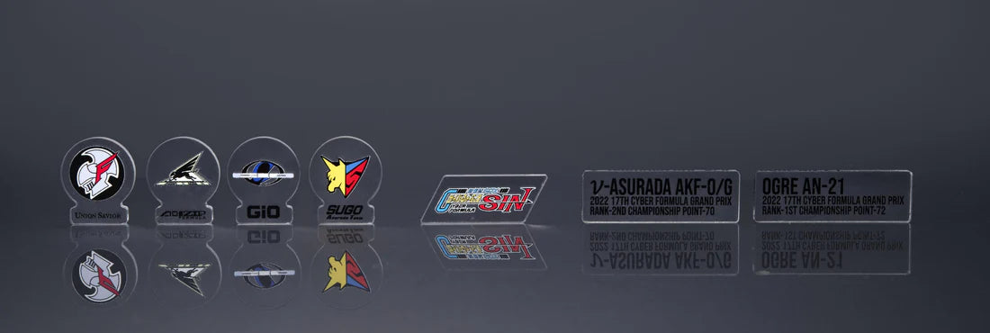 Cyber Formula Collection Heritage Edition Future GPX Cyber Formula SIN νAsurada AKF-0/G Spiral Boost Mode & OGRE AN-21 Super Aero Boost Mode Set