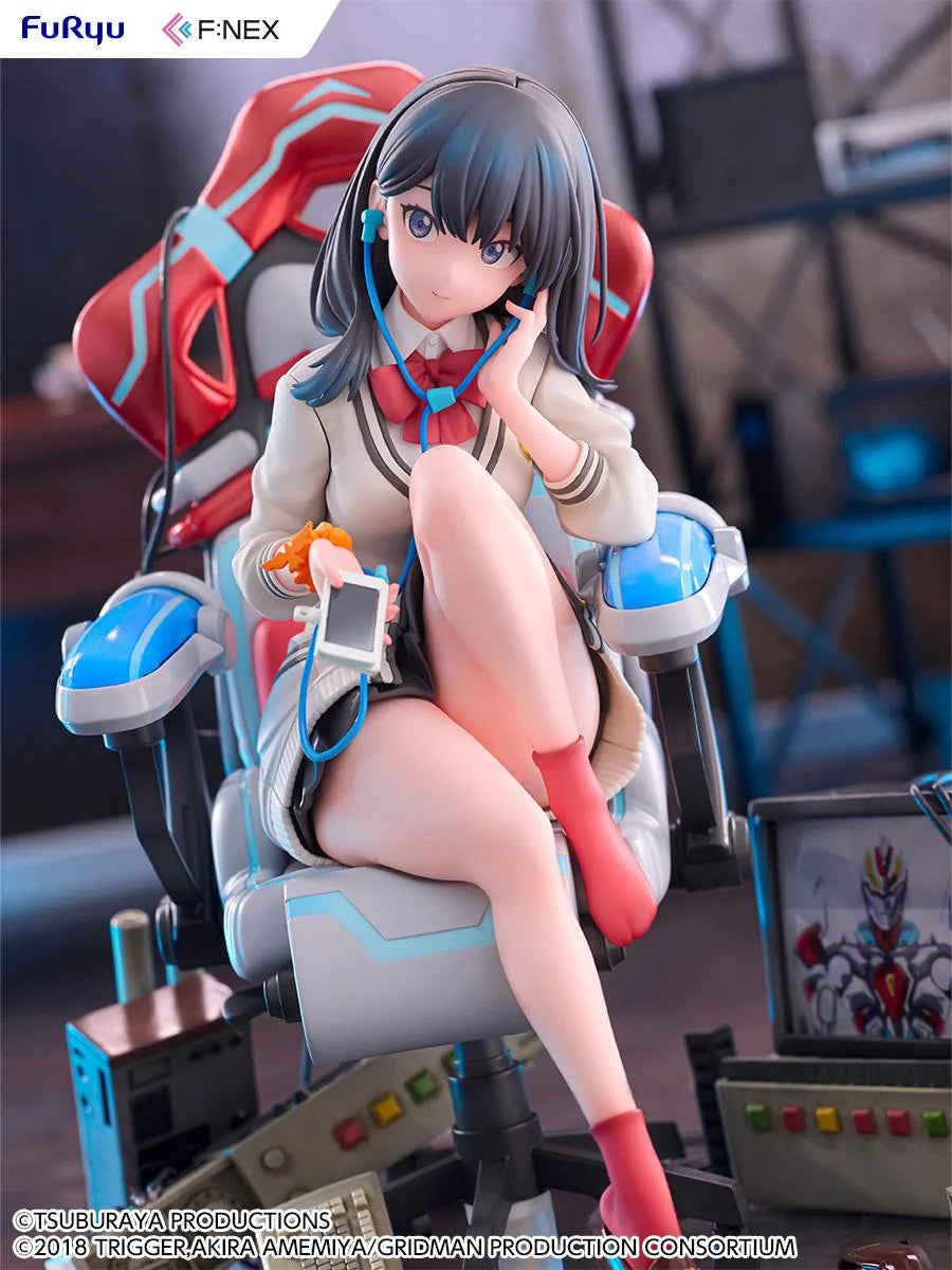 Gridman Universe Rikka Takarada Gaming Chair Ver. 1/7 Scale Figure