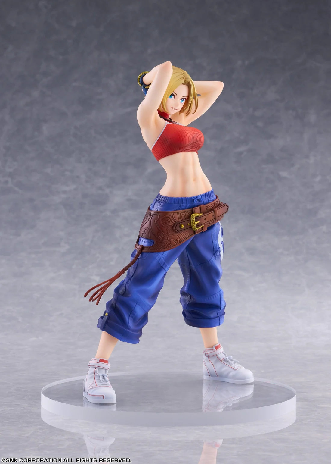 Fighting Girls Collection The King of Fighters XV Blue Mary 1/7 Scale Figure AmiAmi Limited Edition