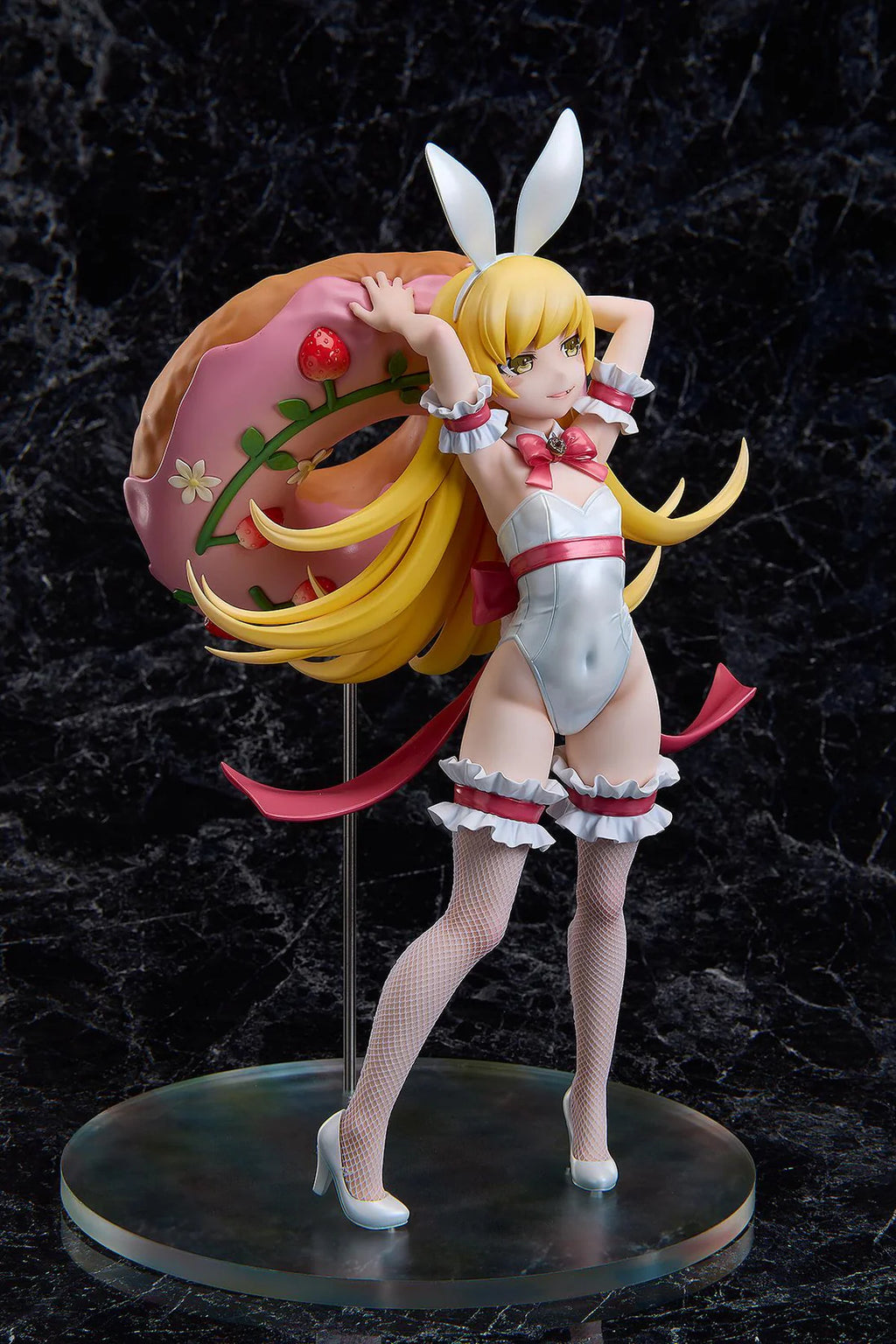 Monogatari Series Shinobu Oshino White Bunny Ver. 1/4 Scale Figure