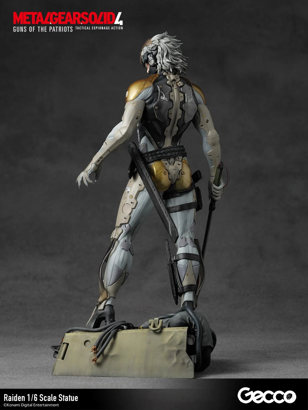 Metal Gear Solid 4 Guns of the Patriots Raiden 1/6 Scale Statue