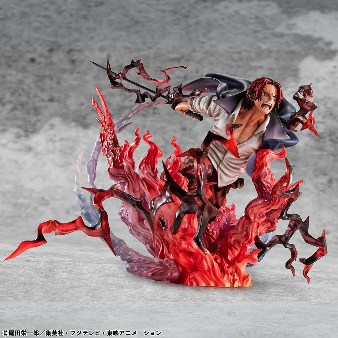 Portrait of Pirates One Piece SA-Maximum Leader of Red Hair Pirates Red-Haired Shanks Kamusari