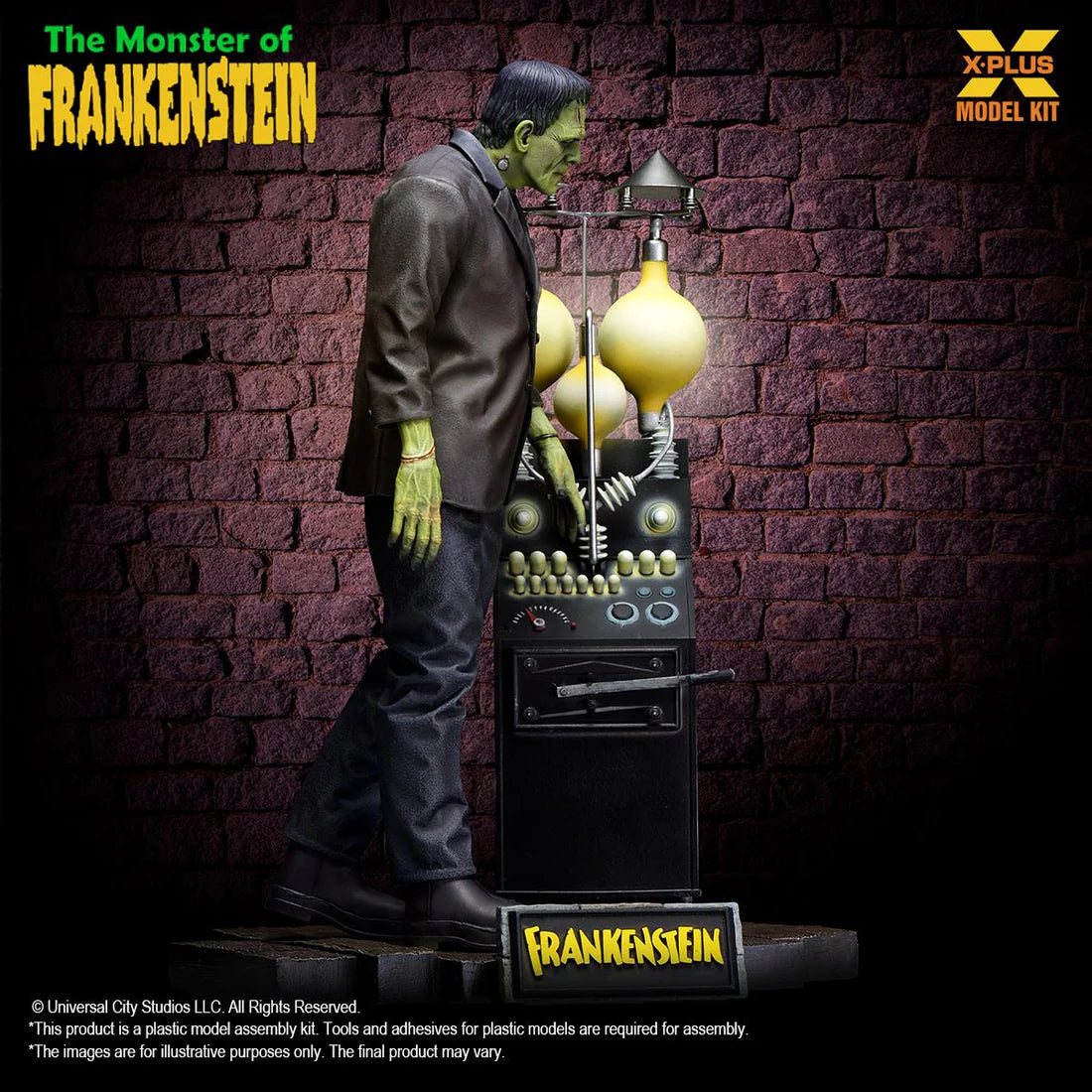 The Monster of Frankenstein 1/8 Scale Model Kit