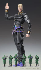 JoJo's Bizarre Adventure: Diamond is Unbreakable Super Action Statue Keicho Nijimura & Bad Company Action Figure