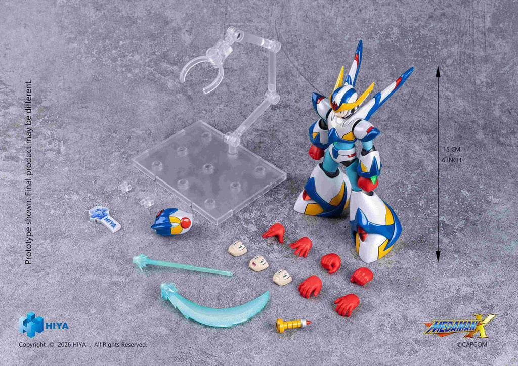 Exquisite Basic Series Mega Man X Series X: Falcon Armor Ver. Non-Scale Action Figure