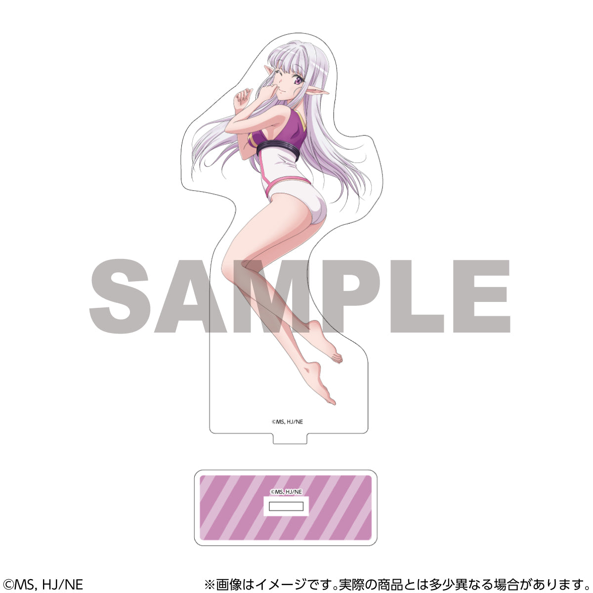 TV Anime "Welcome to Japan, Elf-san" Mariabelle Big Acrylic Stand B