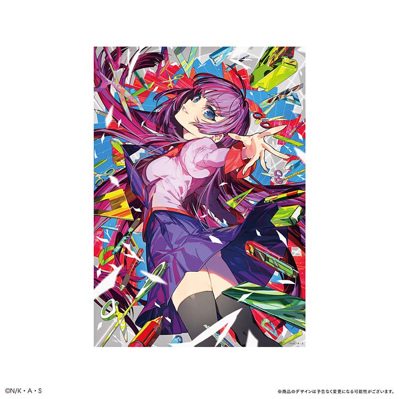 Monogatari Series x Mika Pikazo ENCOUNTER Reproduction original acrylic art B4