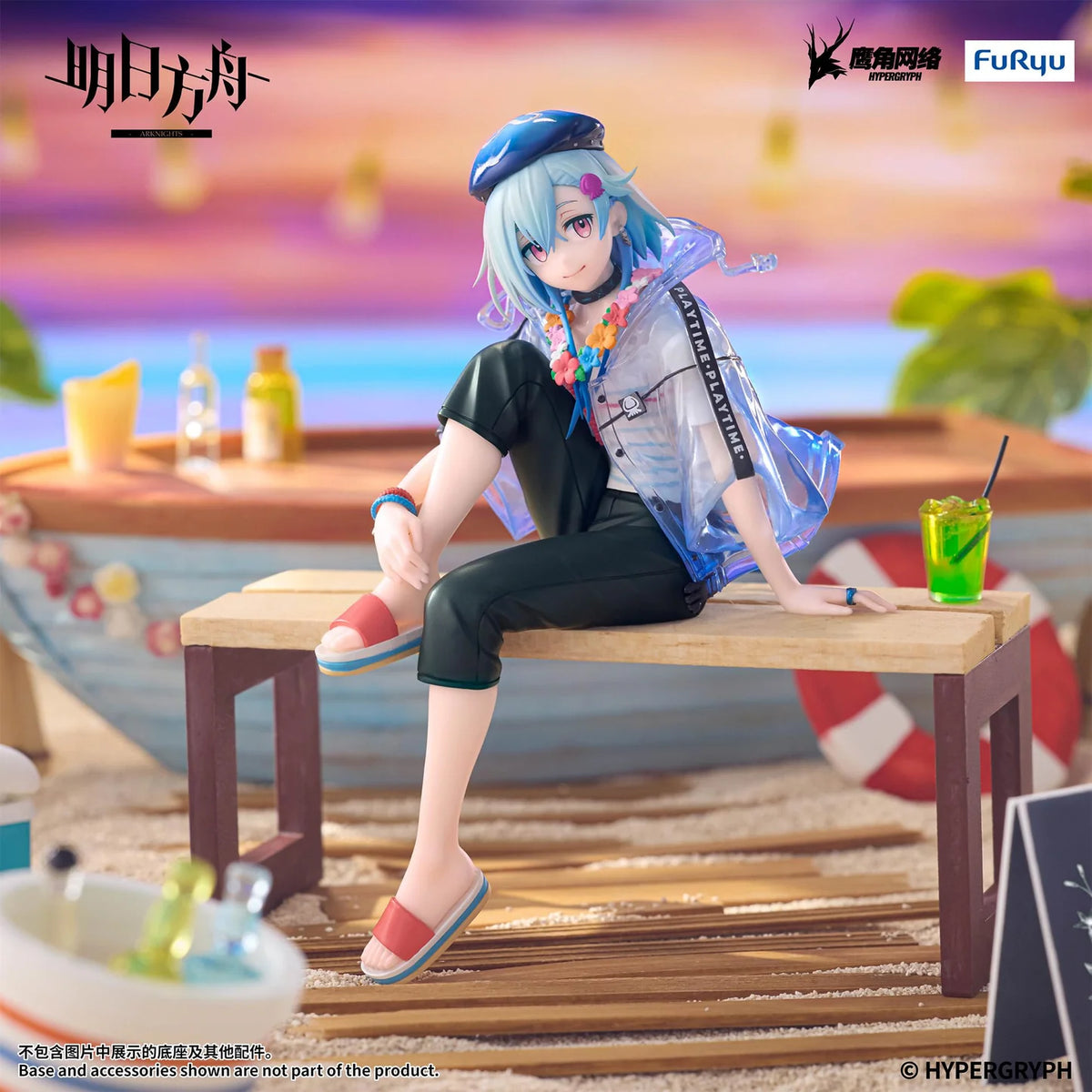 スターリーブレイド リゲル UR SUMMER COLLECTION Arknights Mizuki: Summer Feast Ver. Noodle Stopper Figure – Lunex Co.