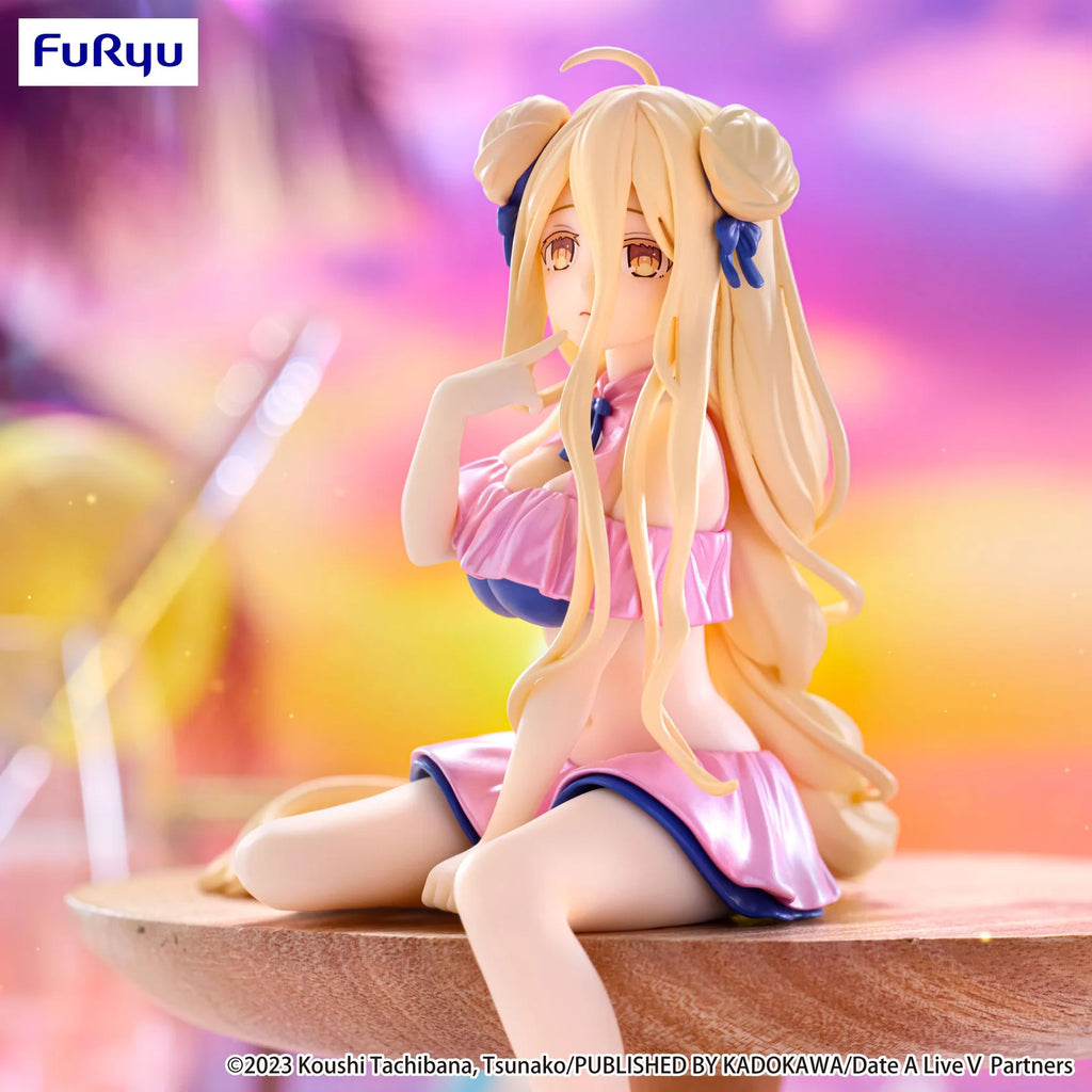 Date A Live V Noodle Stopper Figure Mukuro Hoshimiya Swimsuit Pastel Pink Color Ver.