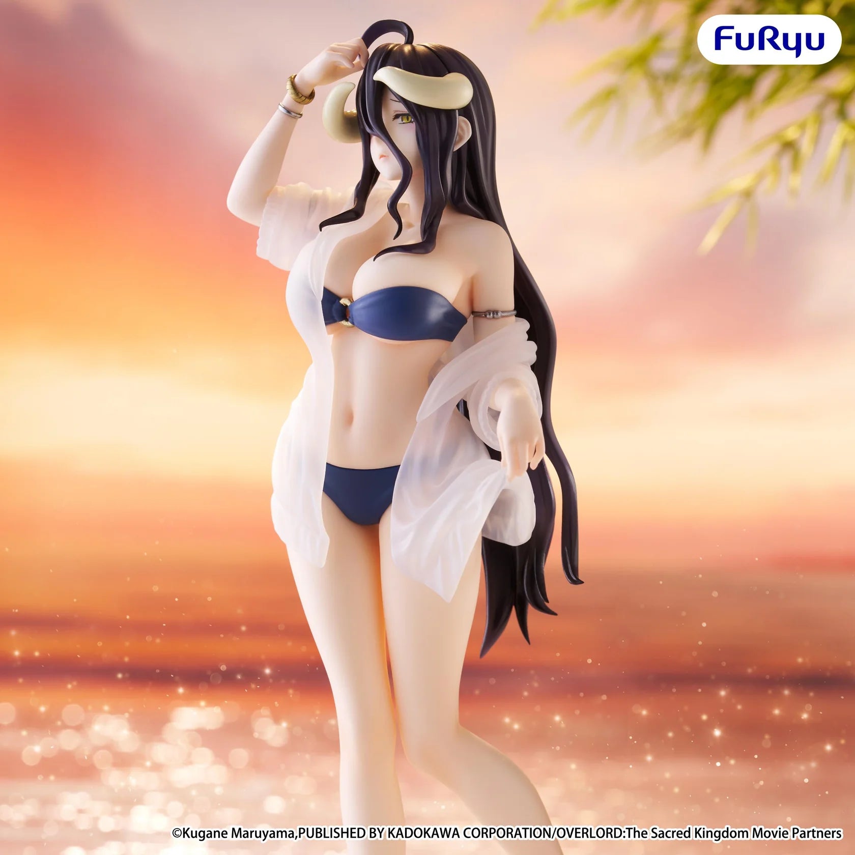 Muchute Figure Overlord Albedo: Aqua Ver.