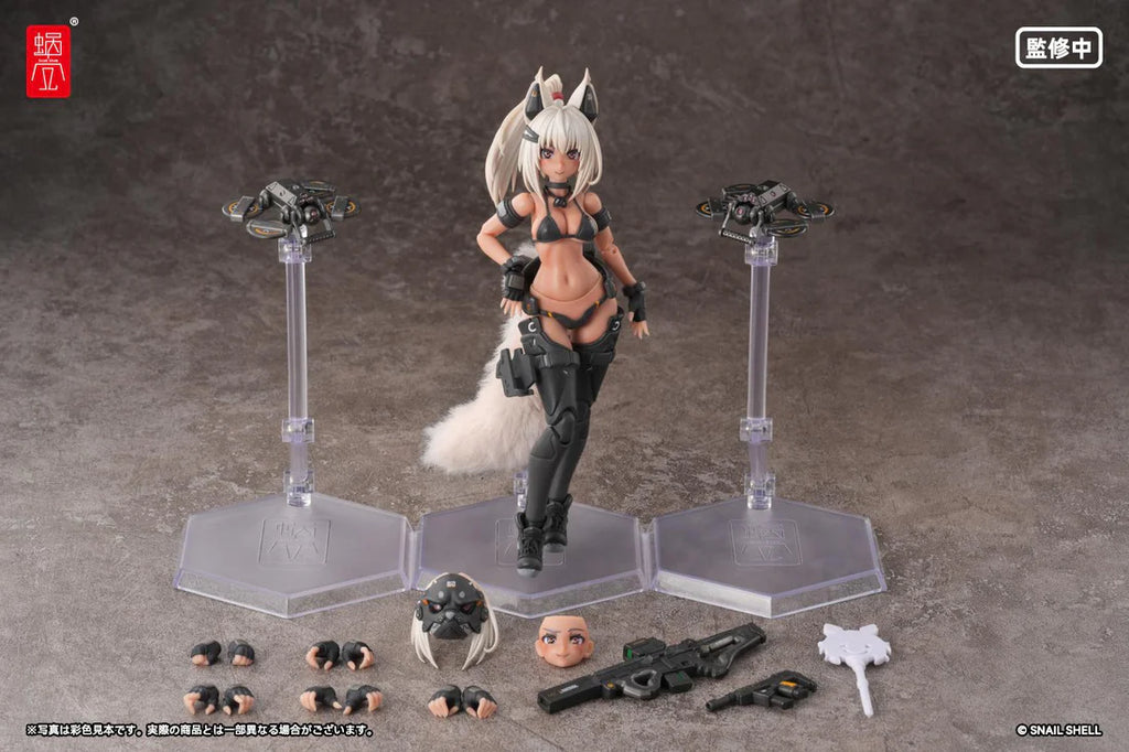 RA-04 Kitsunebi Senki Honoka (Swimsuit Ver.) 1/12 Scale Action Figure