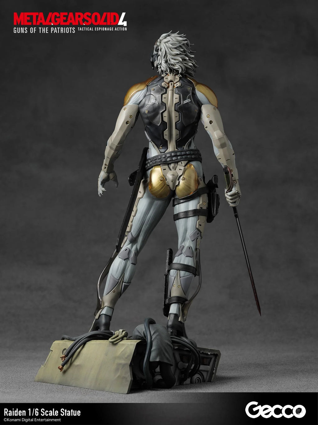 Metal Gear Solid 4 Guns of the Patriots Raiden 1/6 Scale Statue