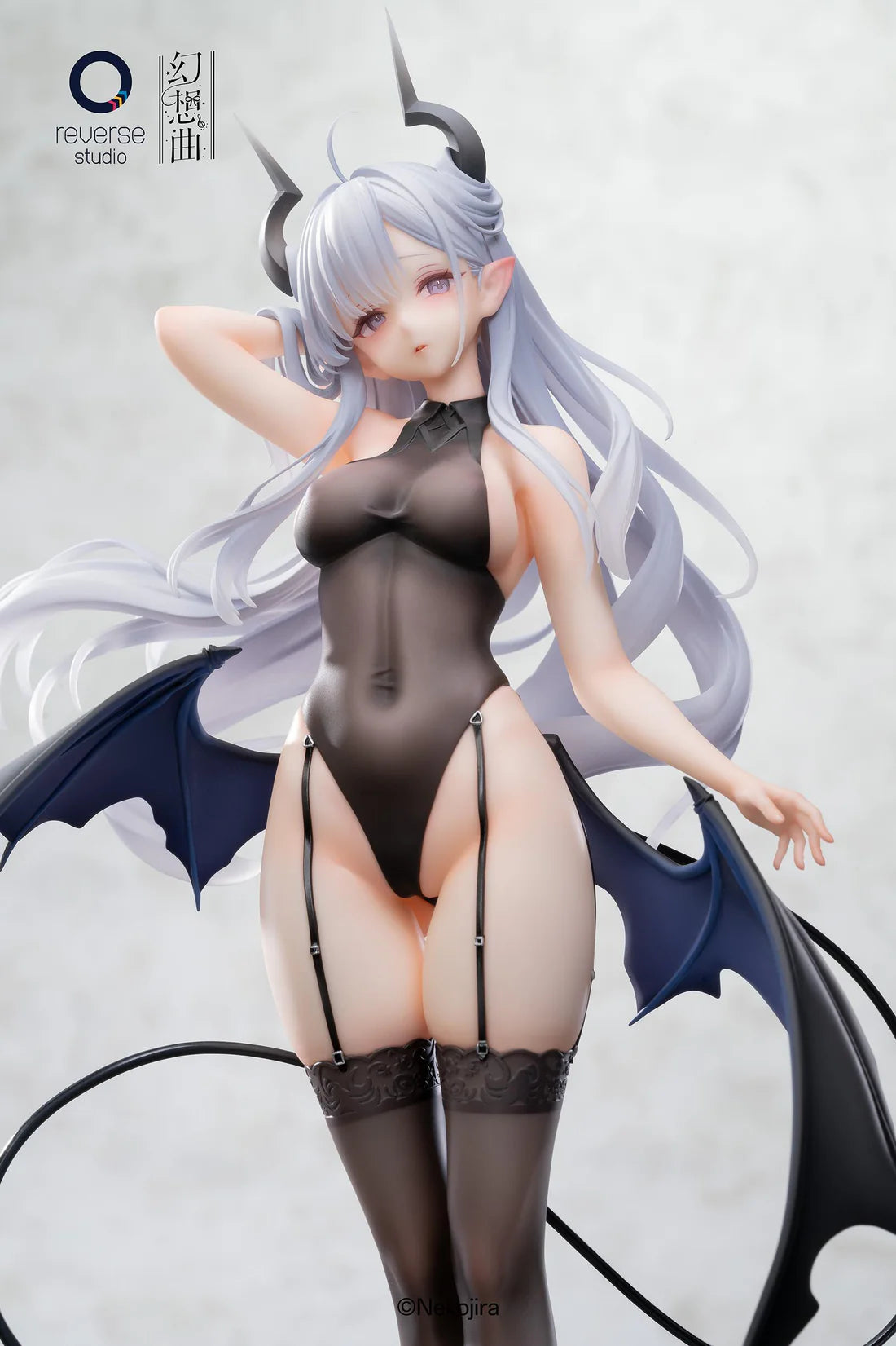Nekojira Illustration Fantasias Series Thea-chan: Apprentice Succubus Ver. Underwear Edition 1/6 Scale Figure