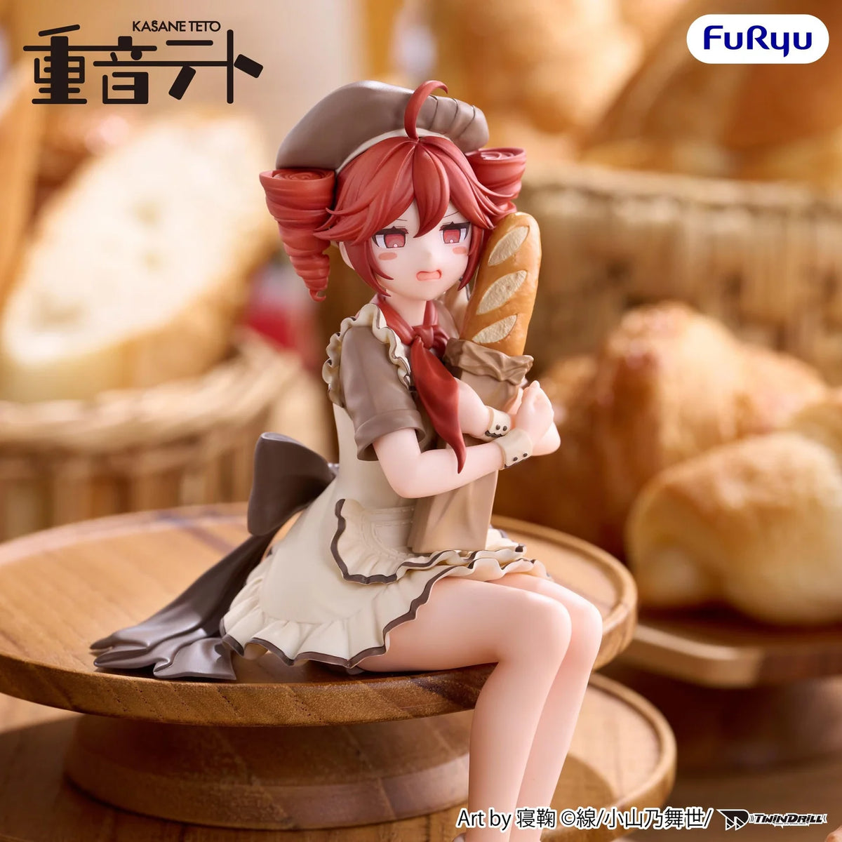 Kasane Teto: Baguette Ver. Noodle Stopper Figure
