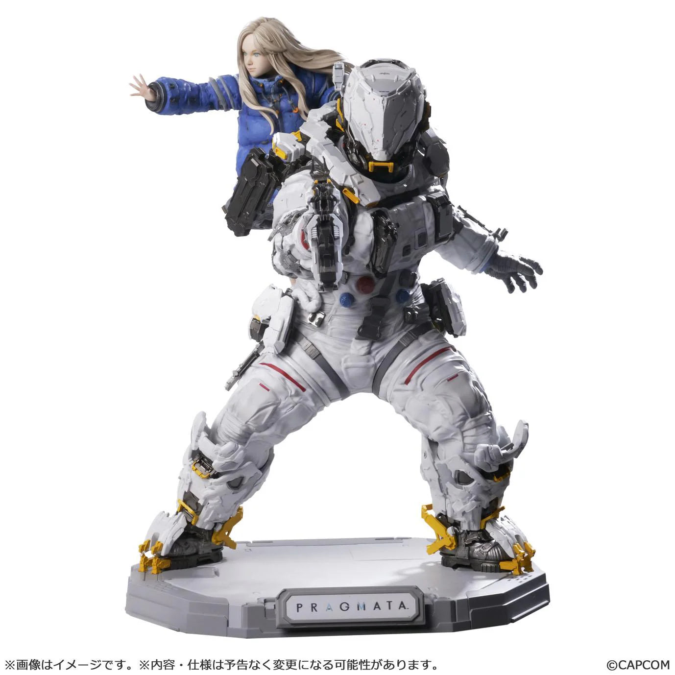 Capcom Figure Builder Creators Model Pragmata Hugh & Diana