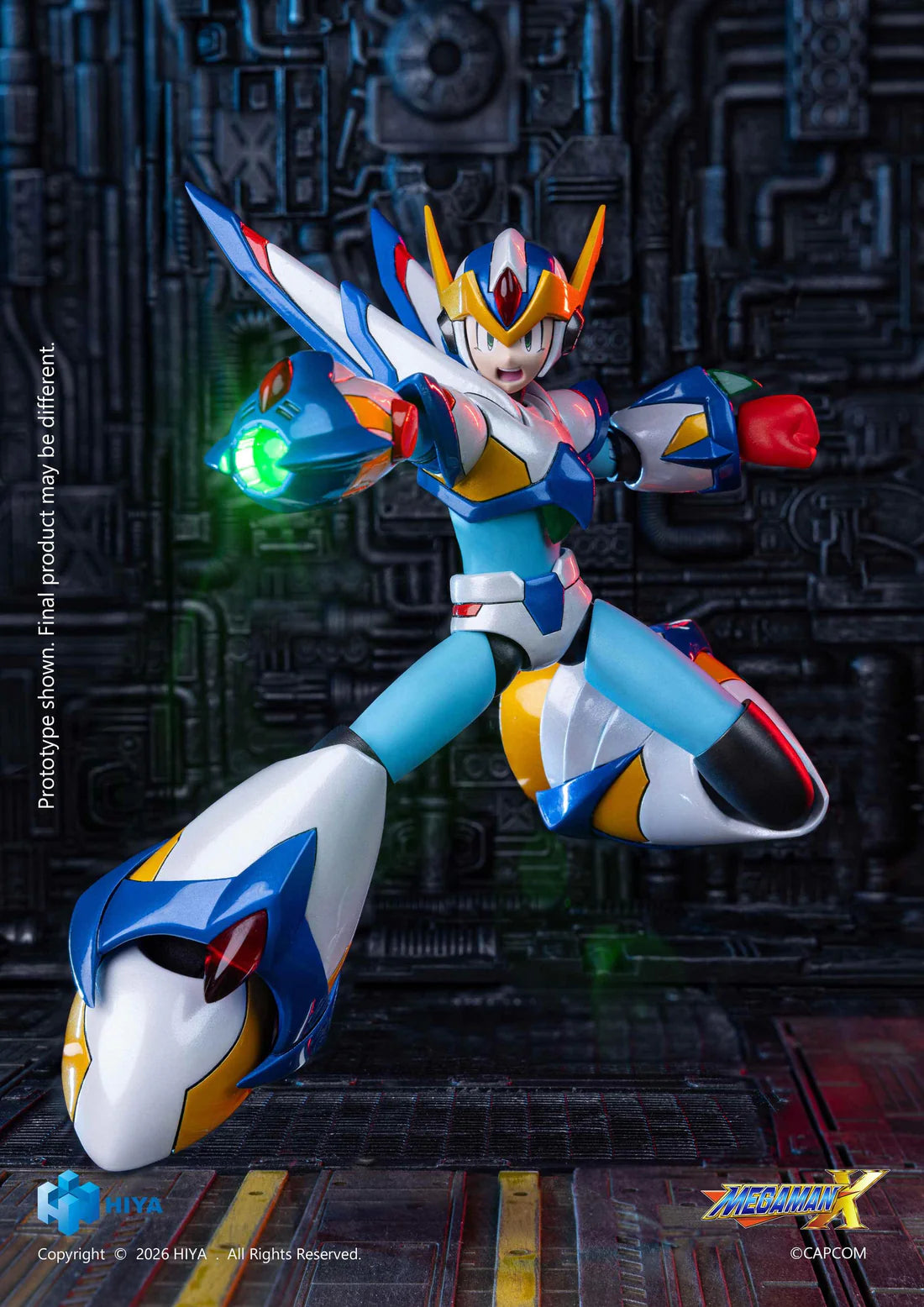 Exquisite Basic Series Mega Man X Series X: Falcon Armor Ver. Non-Scale Action Figure