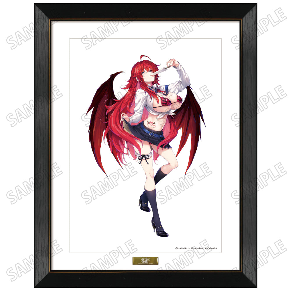 High School DxD Extra Newly Drawn Reproduction Print (American School ver.) Rias Gremory
