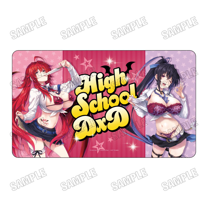 High School DxD Original Illustration Rubber Mat (American School ver.)