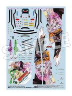 PLAMAX MF-98: Minimum Factory Macross Frontier Galaxy Live Final 2025 Fighter Nose Collection YF-29 Galaxy Set