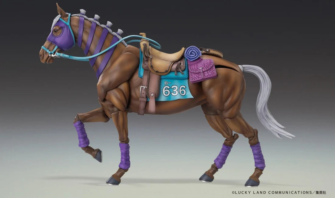 Super Action Statue JoJo's Bizarre Adventure Part 7: Steel Ball Run Valkyrie