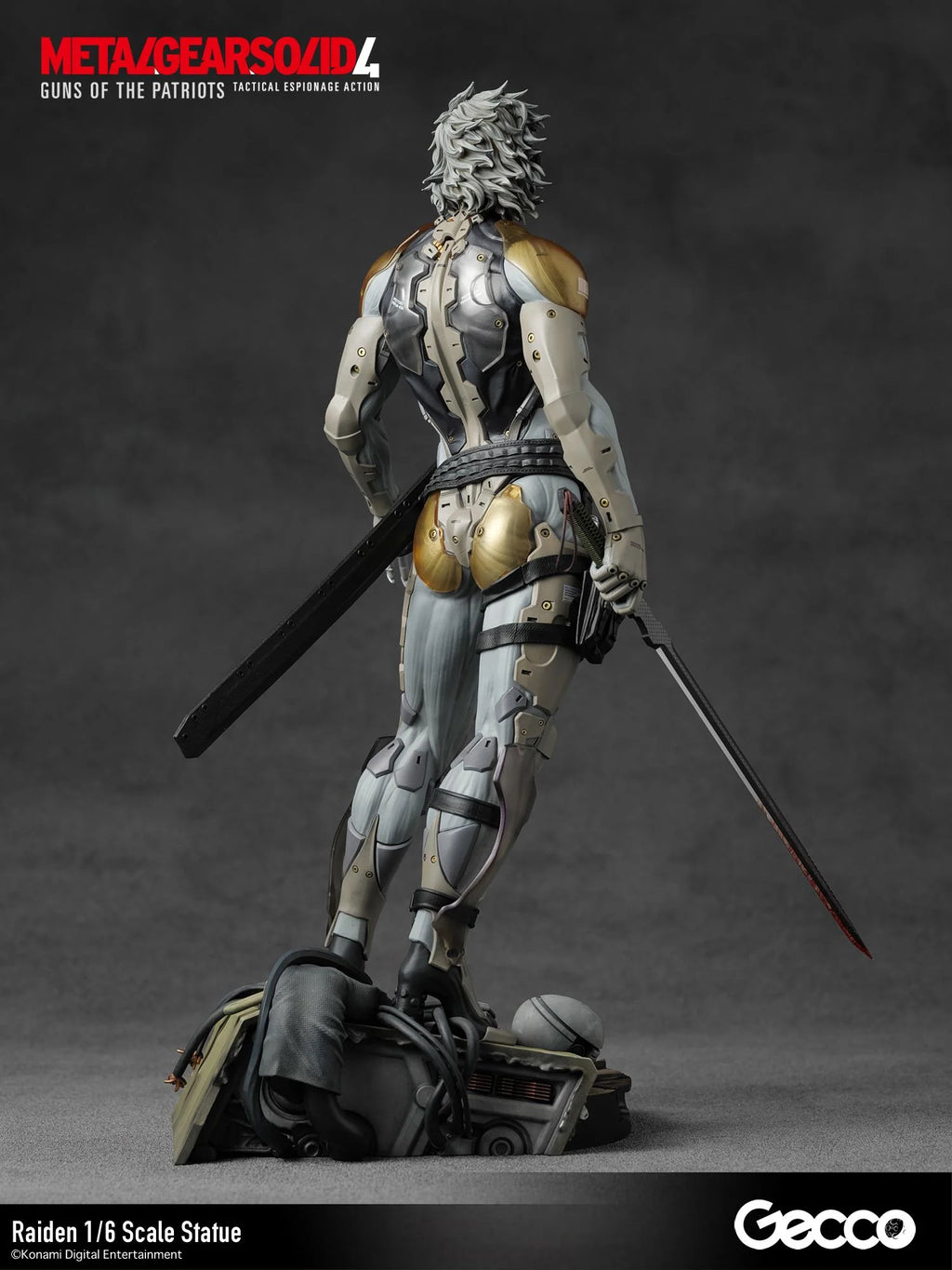 Metal Gear Solid 4 Guns of the Patriots Raiden 1/6 Scale Statue