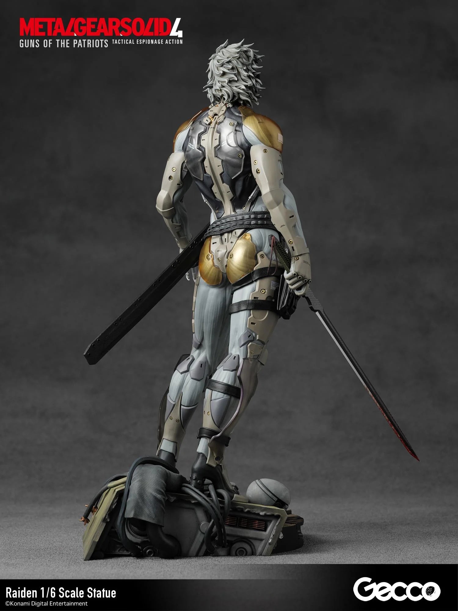 Metal Gear Solid 4 Guns of the Patriots Raiden 1/6 Scale Statue