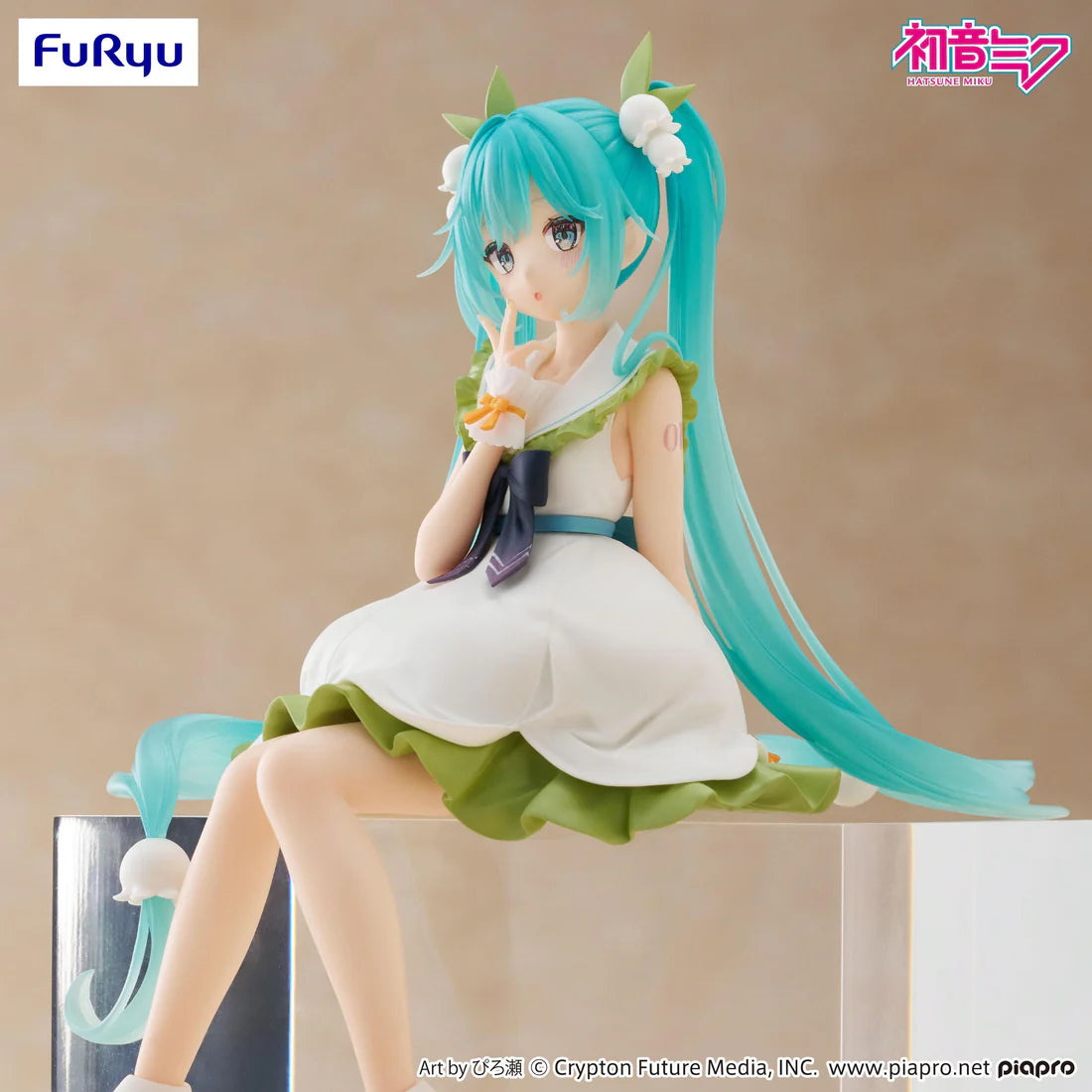 Vocaloid Hatsune Miku (Flower Fairy Lily of the Valley) Noodle Stopper Figure