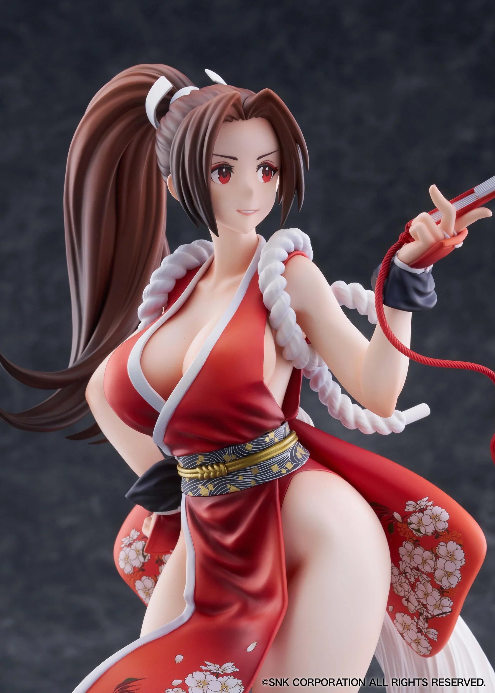 Fighting Girls Collection THE KING OF FIGHTERS XV Mai Shiranui 1/7 Scale Figure AmiAmi Limited Edition