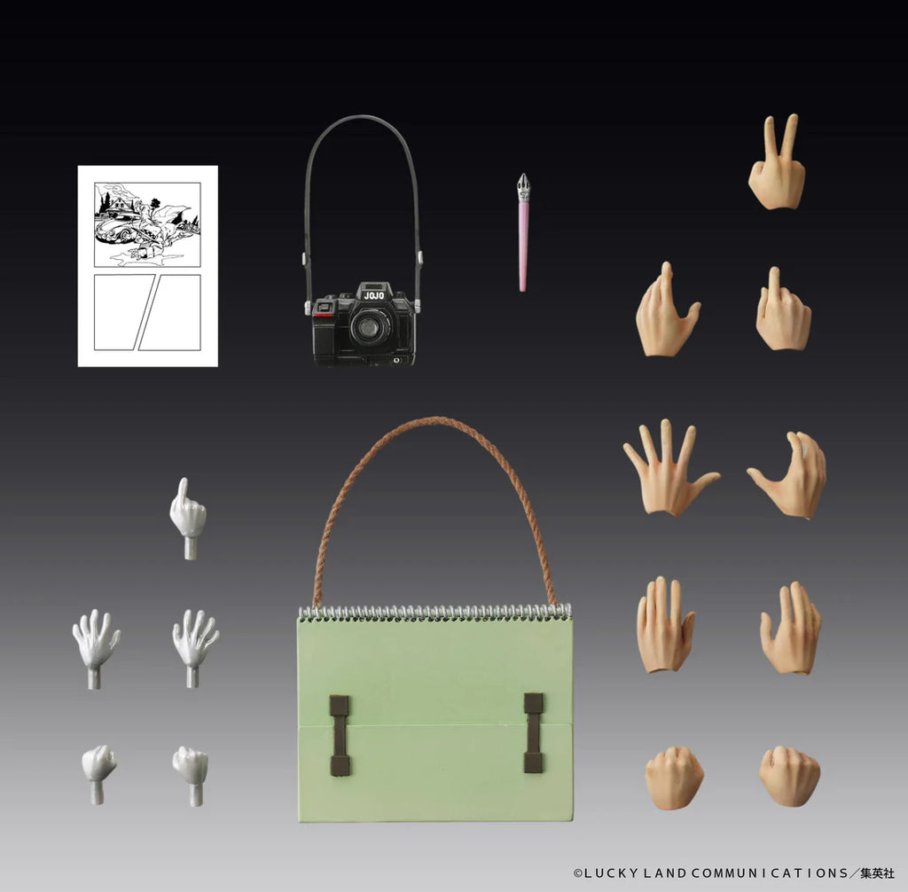 Super Action Statue Jojo's Bizarre Adventure Part 4 Rohan Kishibe & Heaven's Door