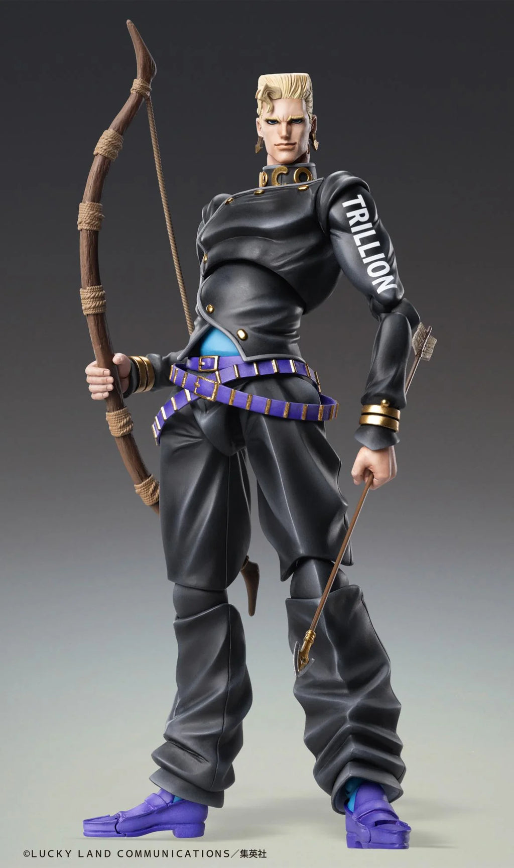 JoJo's Bizarre Adventure: Diamond is Unbreakable Super Action Statue Keicho Nijimura & Bad Company Action Figure
