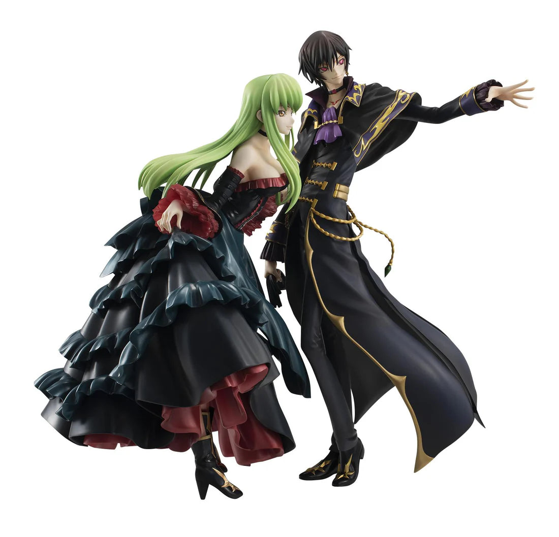 Precious G.E.M. Series Code Geass Lelouch of the Resurrection Lelouch Lamperouge & C.C. Set (20th Anniversary Re-run)