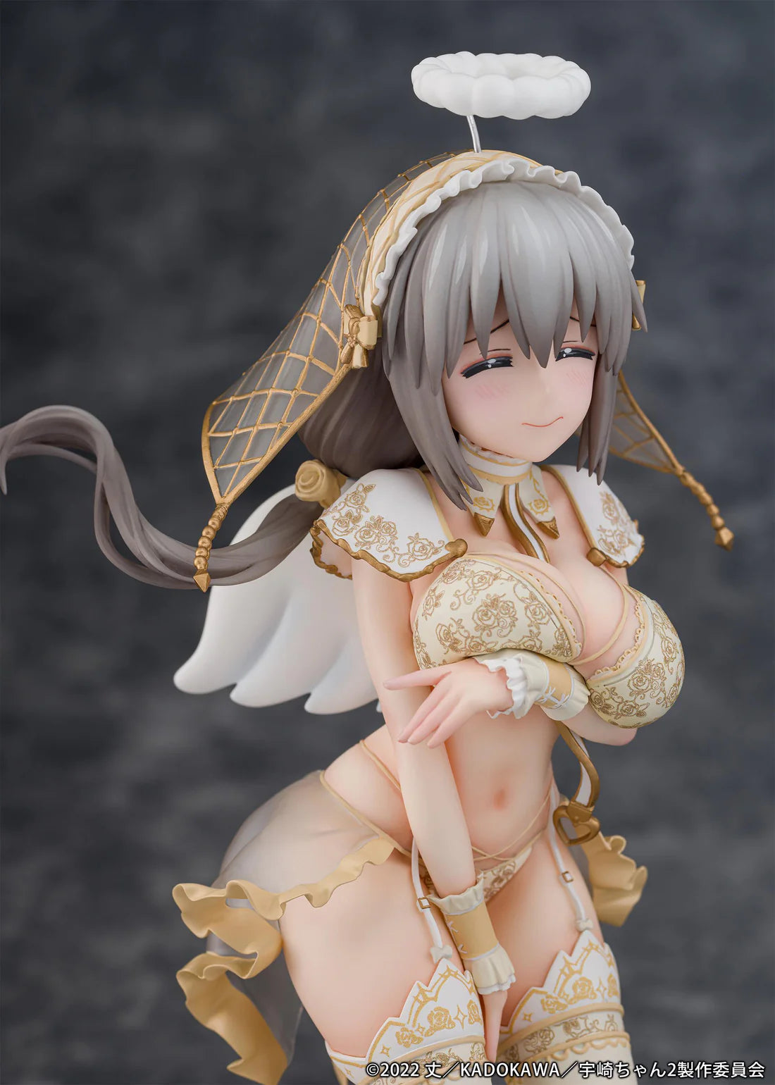 Uzaki-chan Wants to Hang Out! Season 2 Tsuki Uzaki Angel Ver. 1/7 Scale Figure