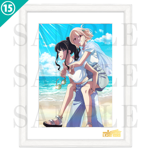 Lycoris Recoil A4 Character Fine Graph