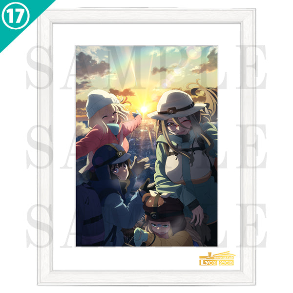 Lycoris Recoil A4 Character Fine Graph