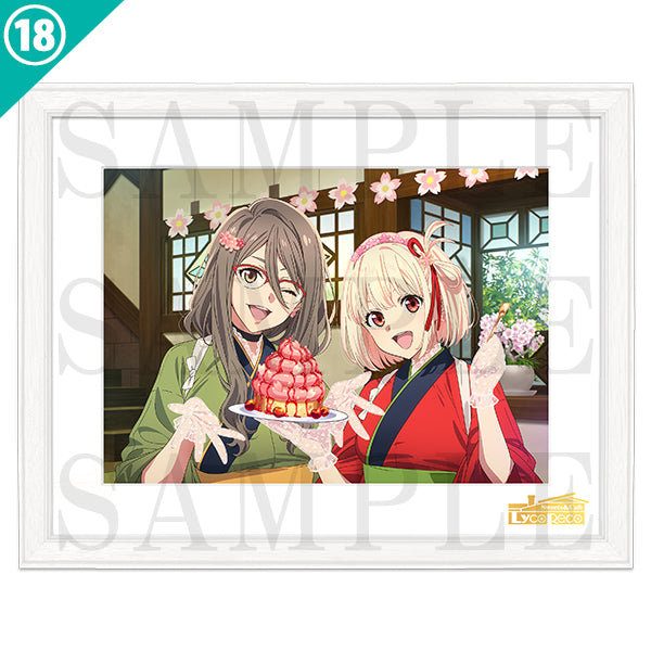 Lycoris Recoil A4 Character Fine Graph