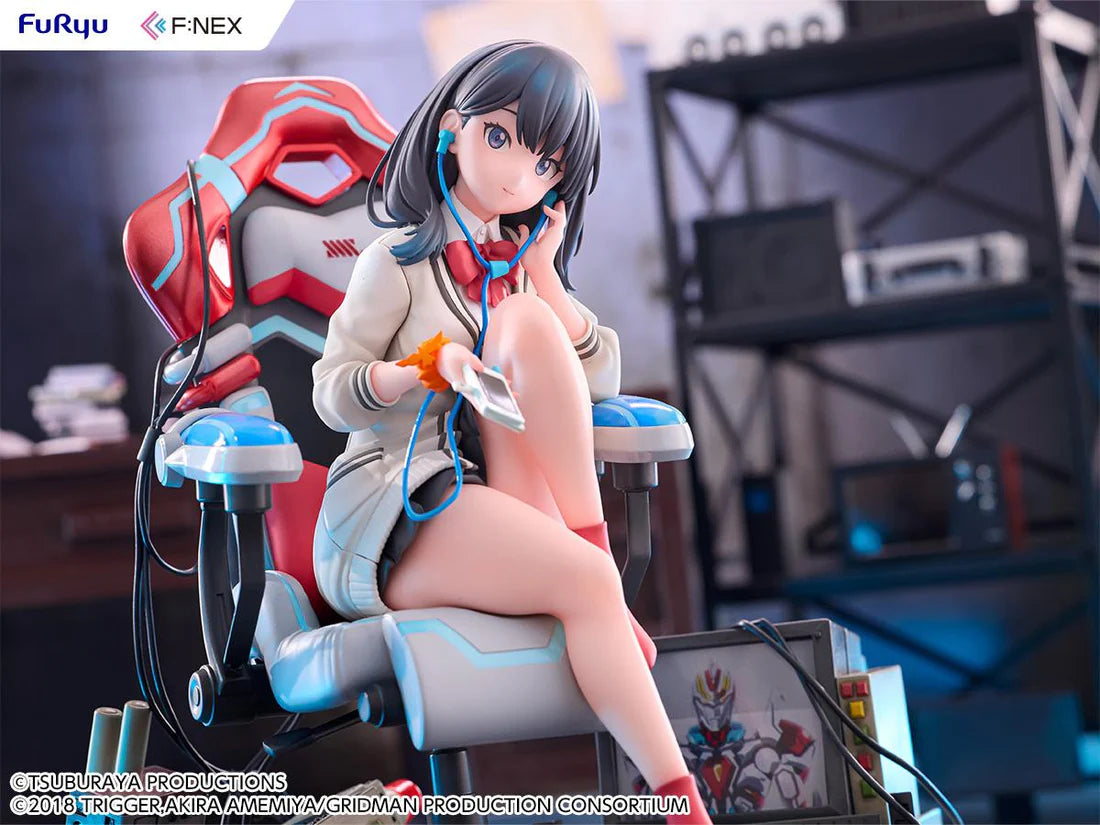 Gridman Universe Rikka Takarada Gaming Chair Ver. 1/7 Scale Figure