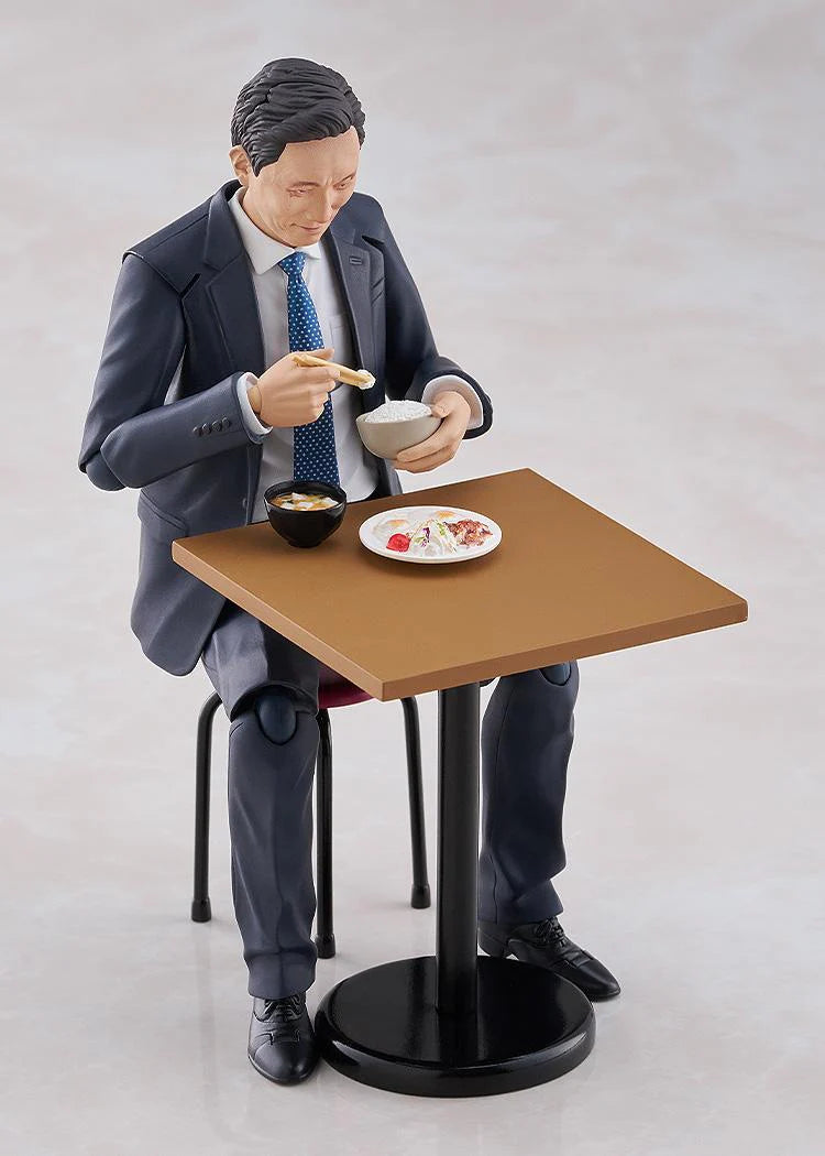 figma Solitary Gourmet Goro Inogashira: Yutaka Matsushige Ver. Renewal Edition Nostalgic Teishoku Restaurant Set