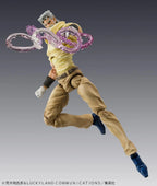 Super Figure Action JoJo`s Bizarre Adventure Part 3 Joseph Joestar & Iggy