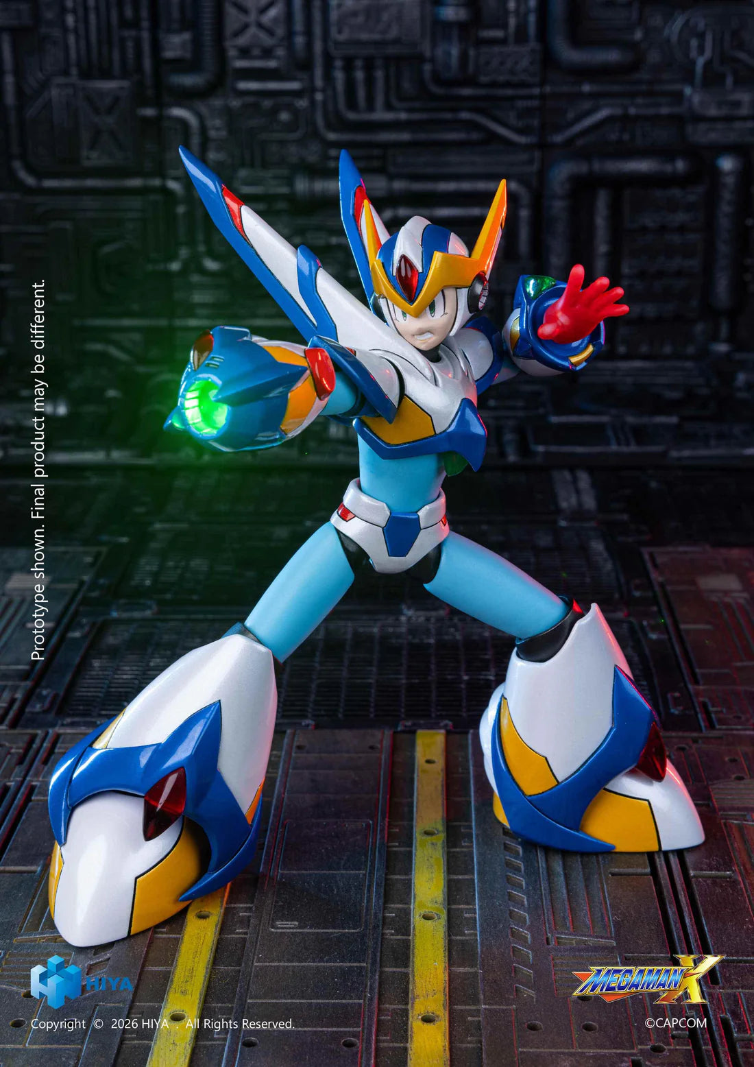 Exquisite Basic Series Mega Man X Series X: Falcon Armor Ver. Non-Scale Action Figure