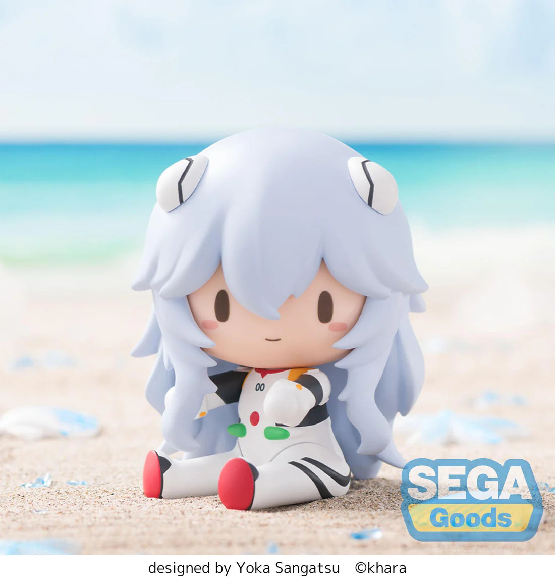 Evangelion: 3.0+1.0 Thrice Upon a Time Rei Ayanami: Long Hair Ver. Fuwa petit Deformed Figure