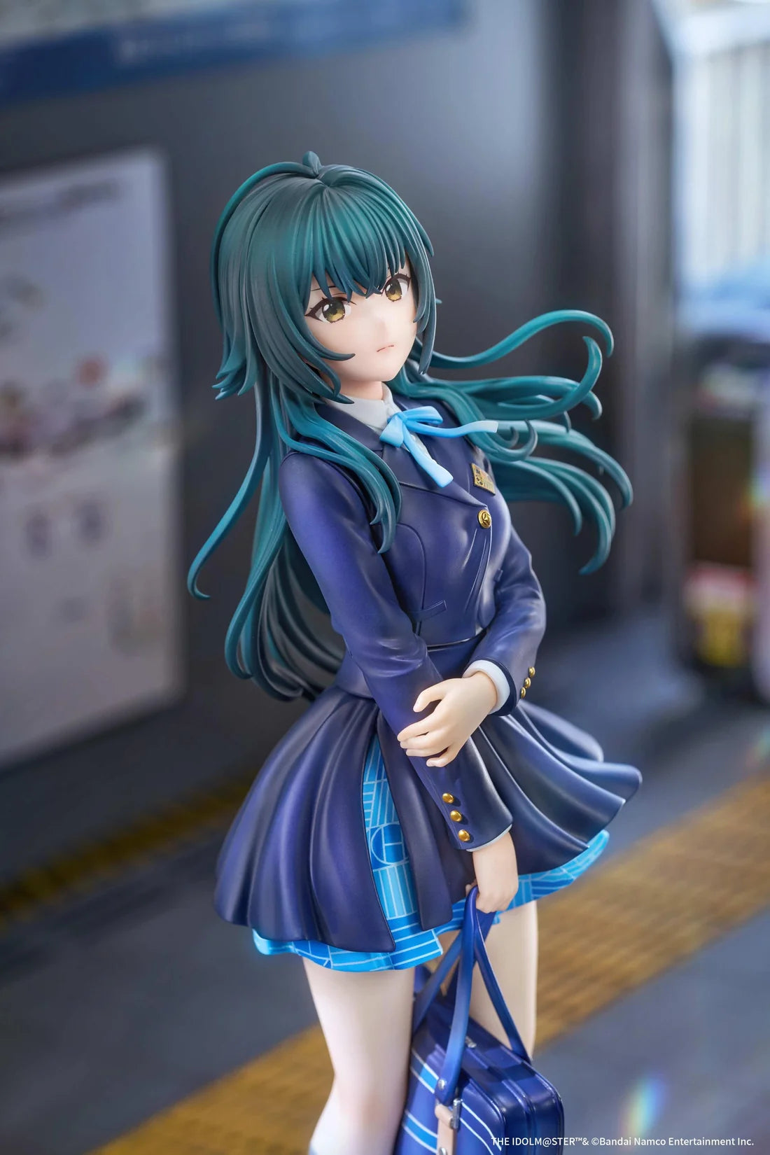 Gakuen Idolm@ster Temari Tsukimura: Hydrangea After the Rain (Pre-Training Ver.) 1/7 Scale Figure