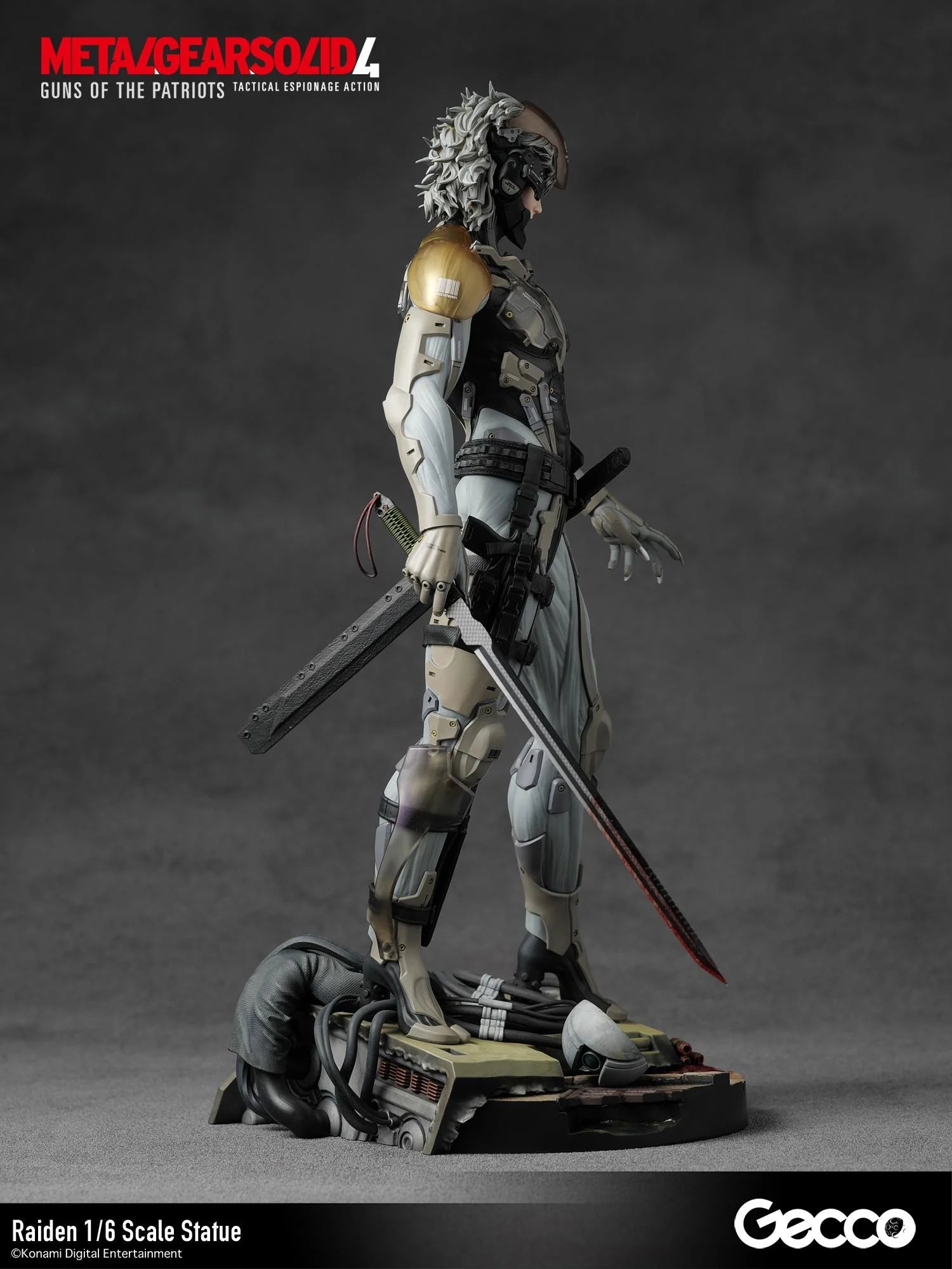 Metal Gear Solid 4 Guns of the Patriots Raiden 1/6 Scale Statue
